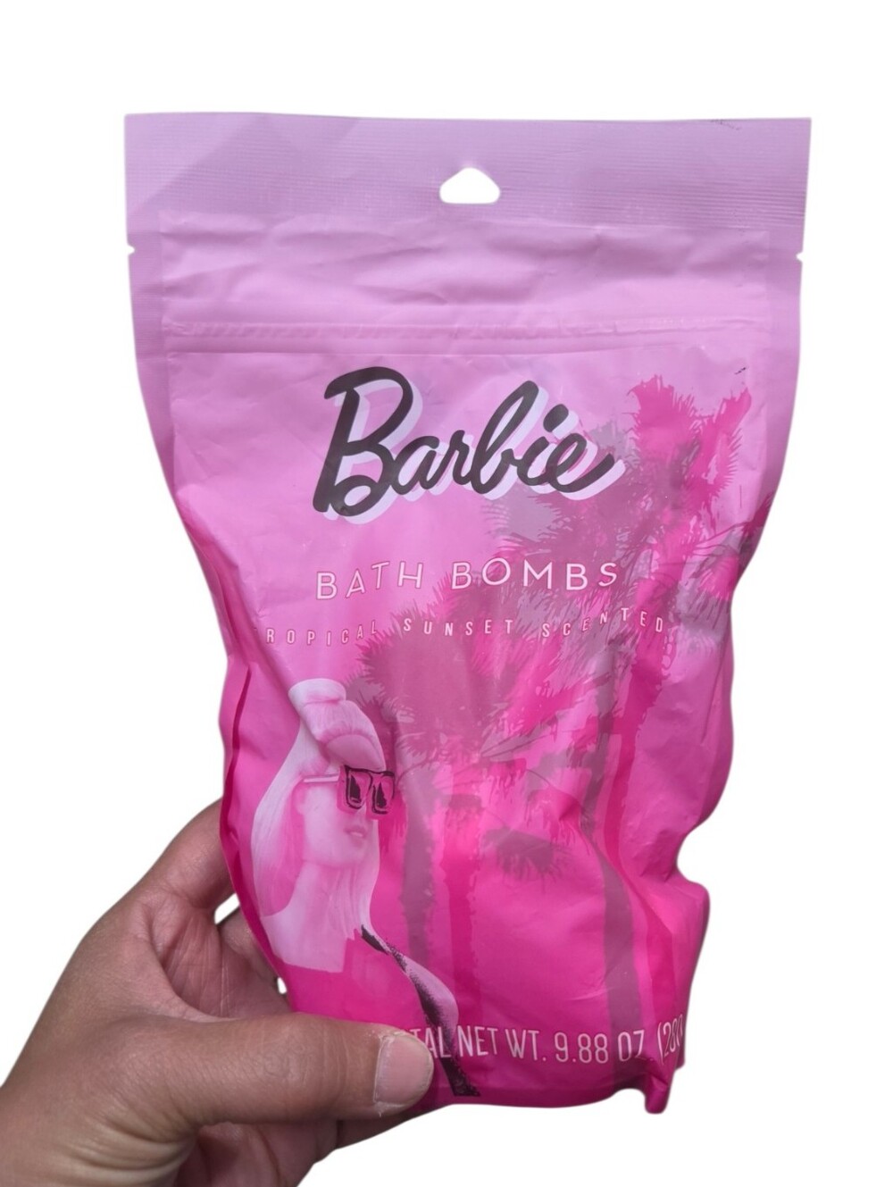 Barbie Bath Bombs Tropical Sunset Scented New